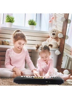 Wizme Wizme Musical Piano Keyboard with Microphone 37 Keys Portable Keyboard Piano Toy for 3-12 Years Old Kids Girls Boys Beginners, Birthday Gift Item  - Image 4