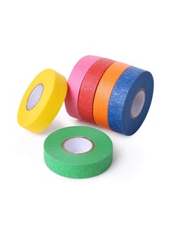 Y&D Colored Masking Tape Lakobos, Painters for Arts and Crafts, 6 Pack, Drafting Tape, Craft Labeling Paper Artist Art  - Image 1
