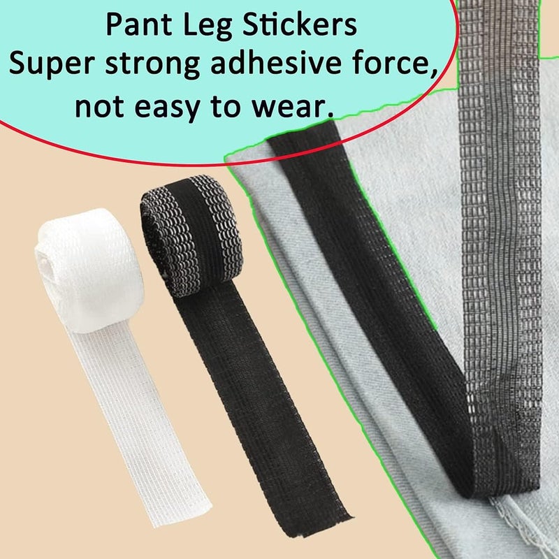 Bukela Iron On Hemming Tape for Pants, No-Sew Fabric Fusing Tape, Instant Hem Tape for Trousers, Jeans, Skirts & Clothes Alteration, Easy Fabric Repair & Quick Fix Tool, 2.5cm x 500cm, 2 Rolls - Image 4