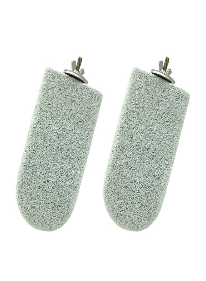 Shelltech Pumice Ledge Lava Ledge for Birds Chinchillas, Climbing Ledge Teeth Grinding Beak Grinding Block Perch Stand for Hamsters Chinchillas Parrots (L-2 Pack) - Image 1