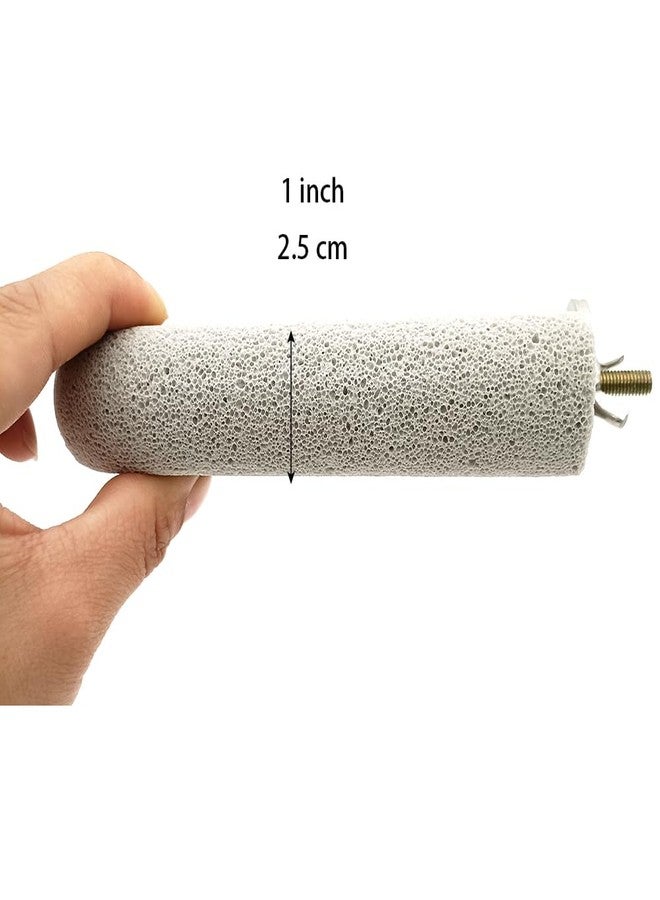 Shelltech Pumice Ledge Lava Ledge for Birds Chinchillas, Climbing Ledge Teeth Grinding Beak Grinding Block Perch Stand for Hamsters Chinchillas Parrots (L-2 Pack) - Image 3