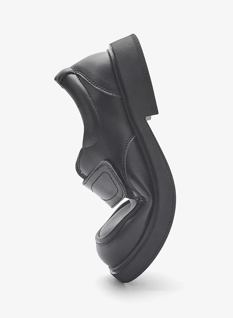 Balabala Black Boy Toddler Leather shoes for Men | Best Price UAE