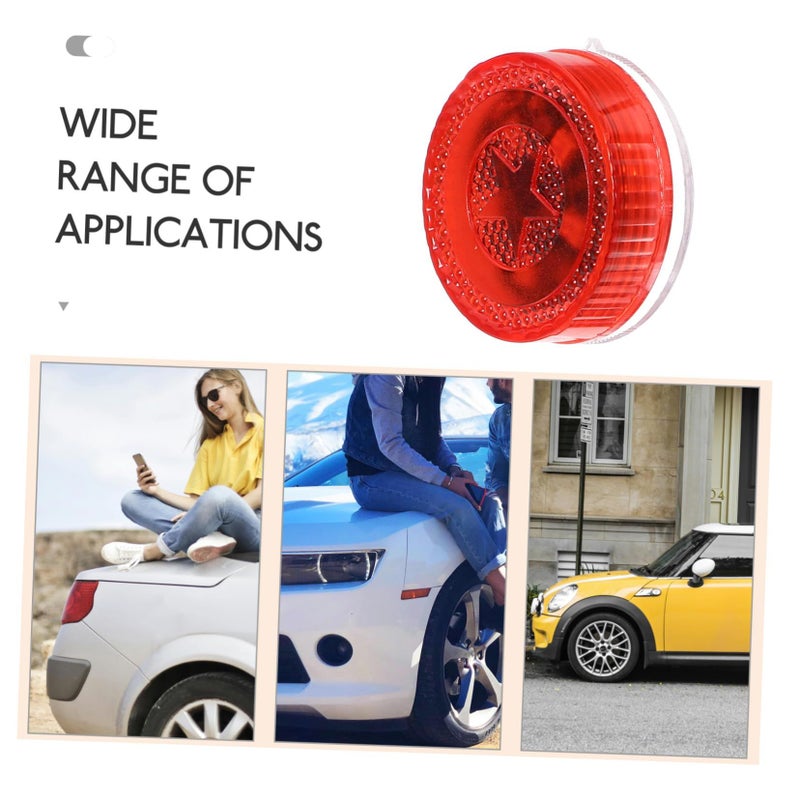 Red 2pcs Truck Trailer LED Tail Lights Marker Indicator Lamps Enhanced Visibility Easy Wiring - Image 5