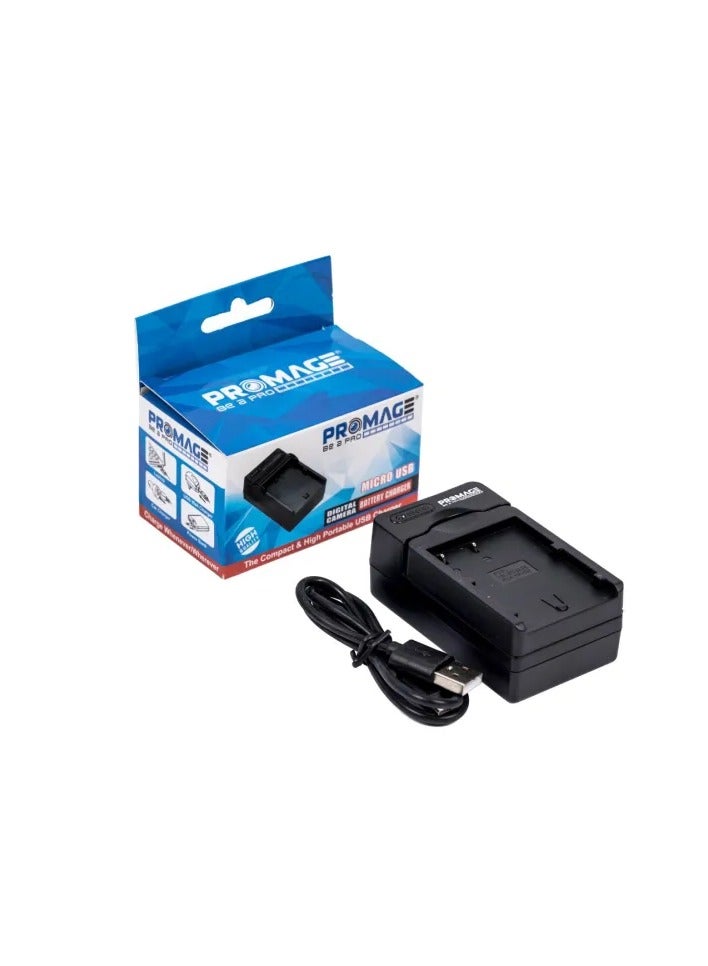 PROMAGE Battery and Charger Kit for Panasonic DMW-BLF19E – Replacement Rechargeable Li-ion Battery with Dual Fast Charger - Image 3