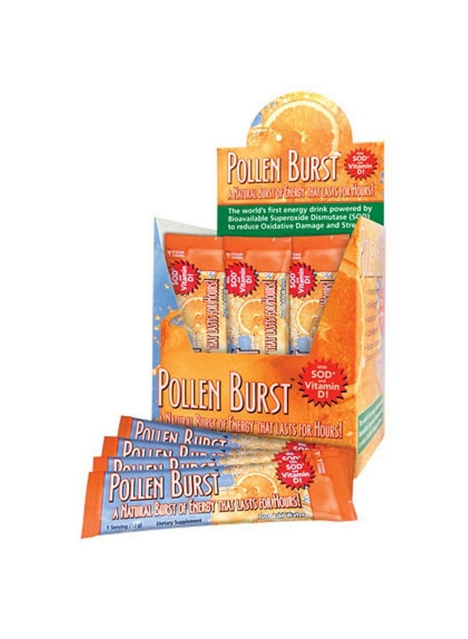 Youngevity ProJoba Pollen Burst™ - Clean Natural Energy Supplement w/Green Tea, Pollen Extract, GliSODin® - Increase Focus, Brain Boost, Endurance, Mental Clarity (30 Sticks) - Image 1