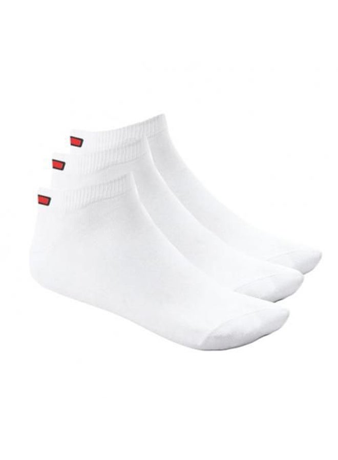 Socks - Set Of (3) Pieces - For Men - Ankel - White