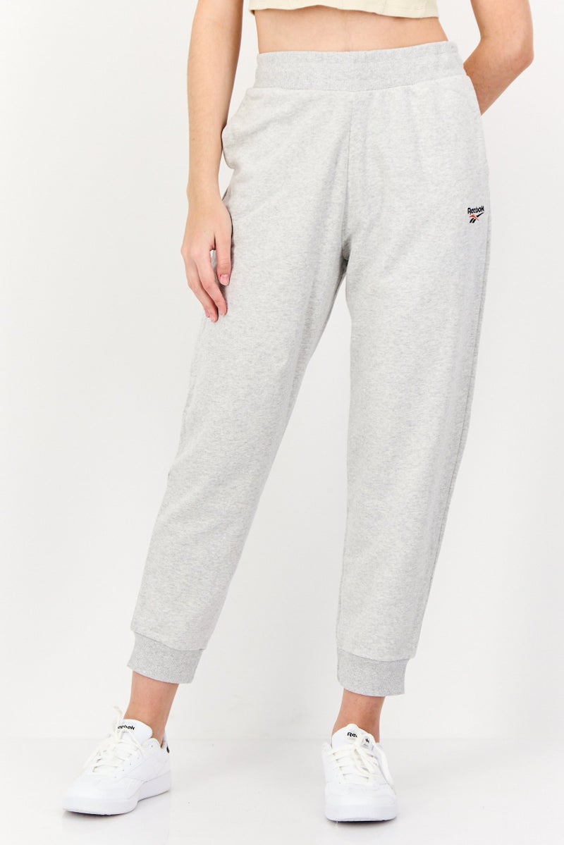 Reebok Women Sportswear Fit Outdoor Sweatpants, Grey - Image 1