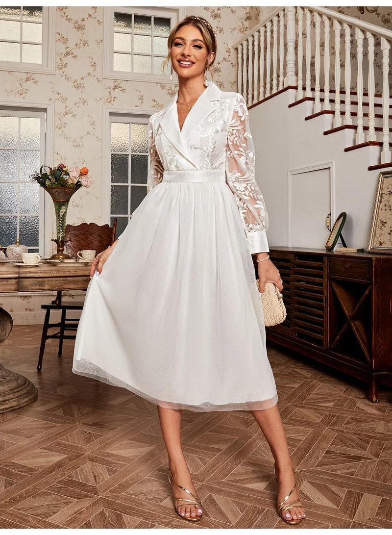 SIMPLEE Women's Summer Elegant DressLight & Comfortable Lightweight Cotton Blend Perfect for Outings
