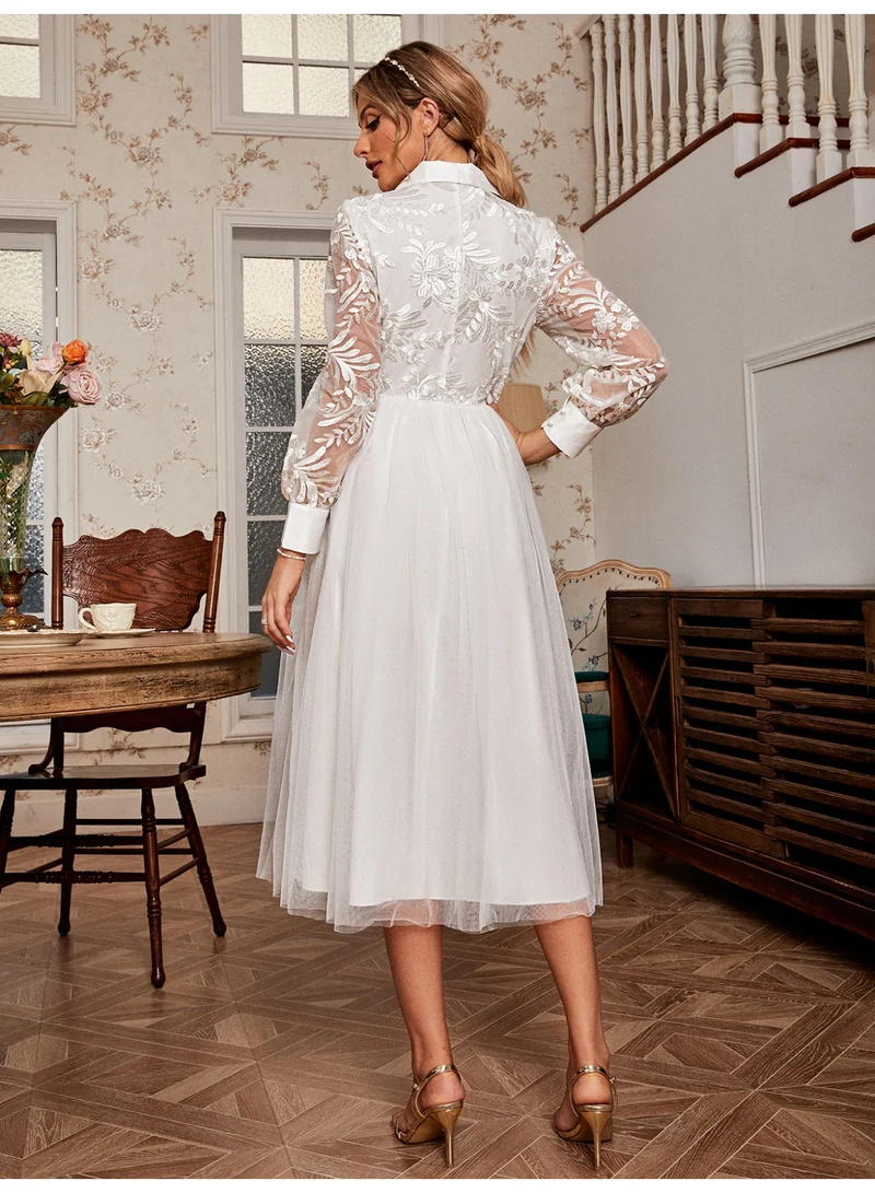 SIMPLEE Women's Summer Elegant DressLight & Comfortable Lightweight Cotton Blend Perfect for Outings