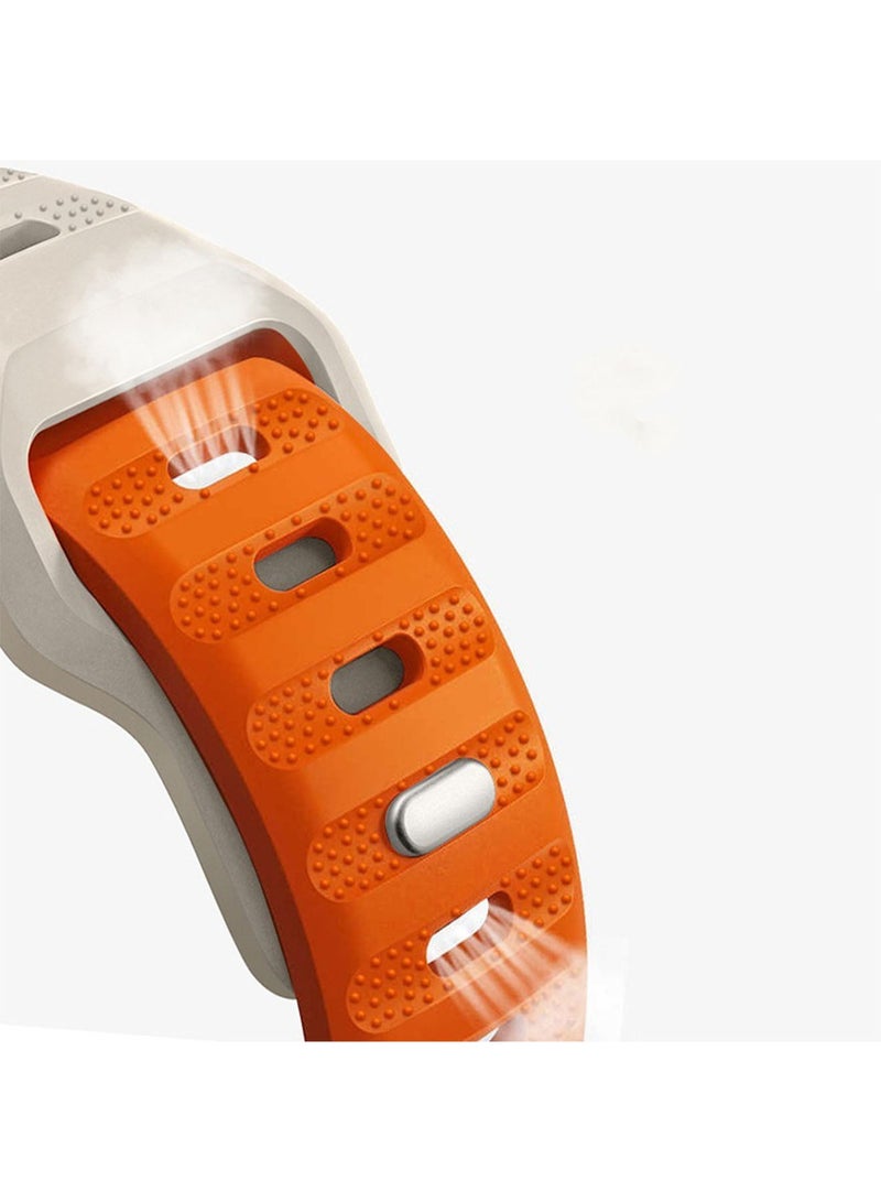 Liquid Silicone Strap Compatible with Huawei Watch GT2/GT 3 42mm Soft Silicone Waterproof Metal Buckle Replacement Strap Sport Watch Band for Women Men Boys Girls - Image 3