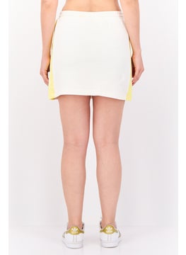 adidas Originals Women Sportswear Fit Brand Logo Training Skirts, White  - Image 3