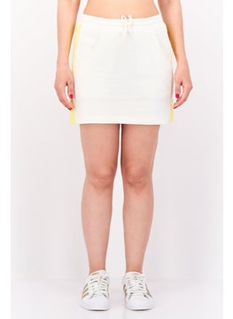 adidas Originals Women Sportswear Fit Brand Logo Training Skirts, White  - Image 1