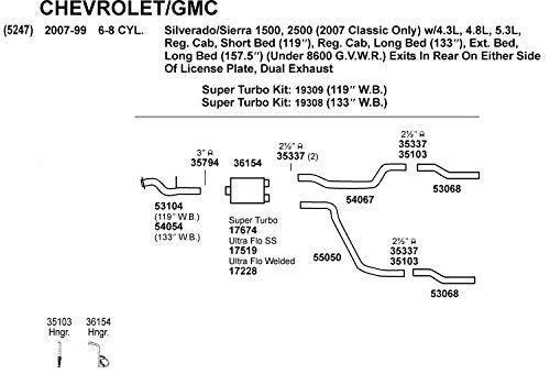 Dynomax 36154 Exhaust System Hanger for Chevrolet Silverado 1500 - Image 5