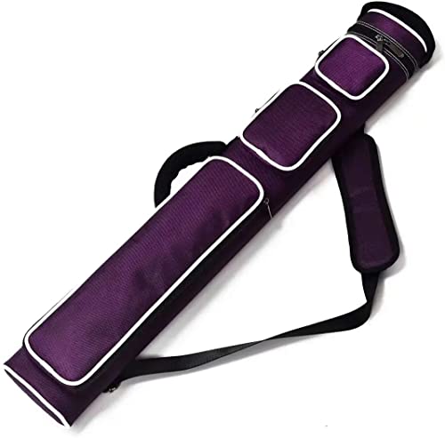 CALIFORNIA POOL CUE FOR CHAMPION 8 BILLIARD COMPANY Champion 2X43x6 NylonLeatherette Billiard Pool Cue Stick Hard Carrying Case 4S2B 6S3B Purple 2X4 2B4S - Image 1