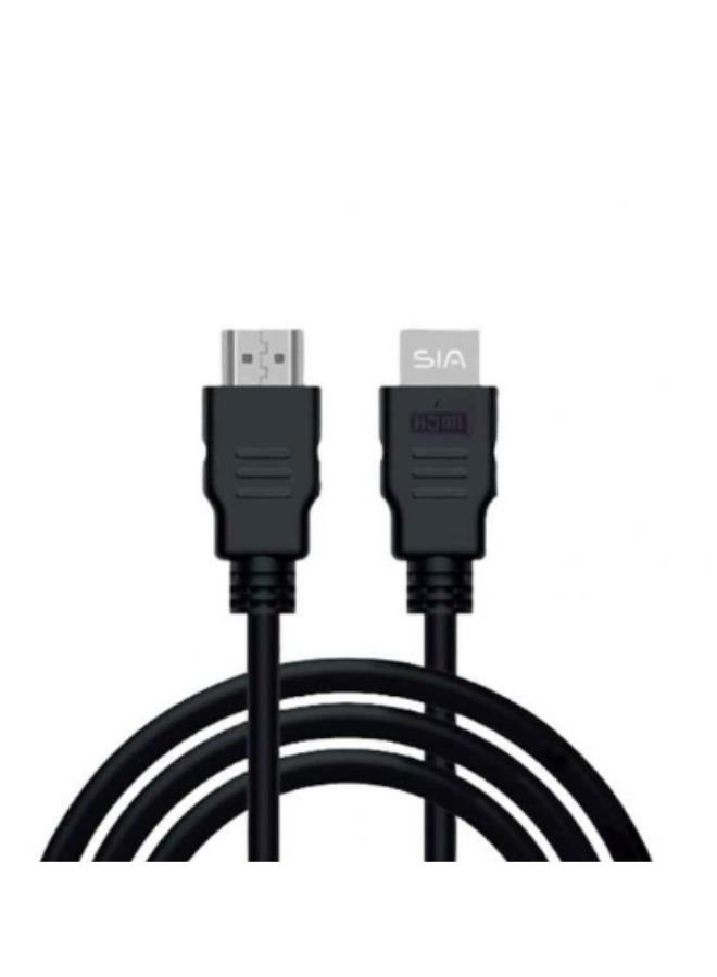 SIA (BKPVCHDM150B) PVC ROUND CABLE HDMI 4K 60Hz 1.5M