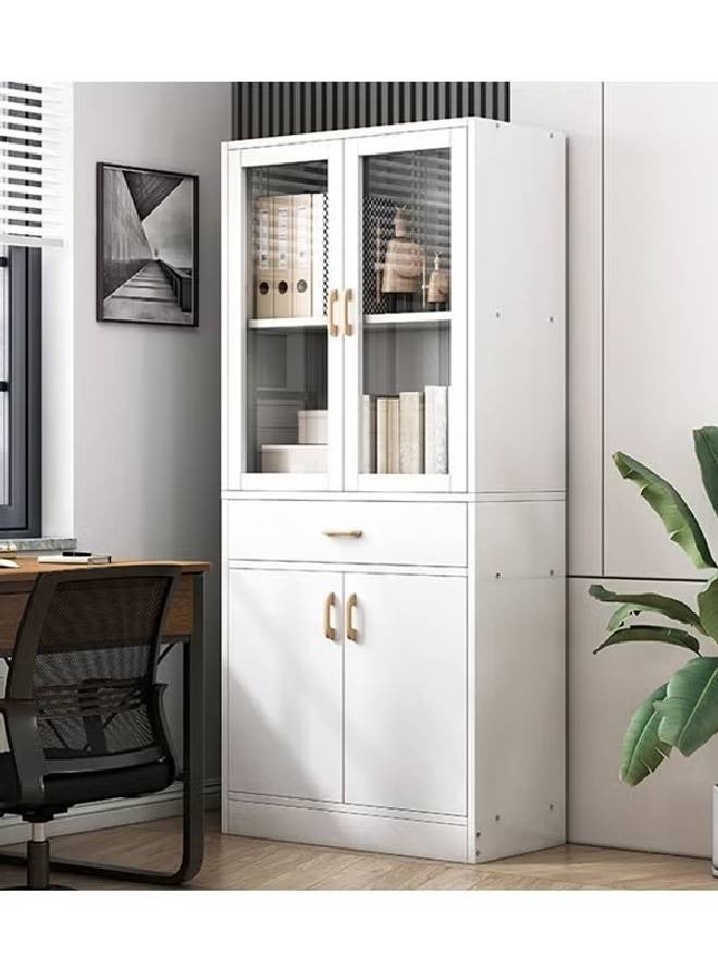 NKX Multi-Layer Storage Bookshelf Rack Stylish Living Room Home Storage & Display Cabinet - Image 1