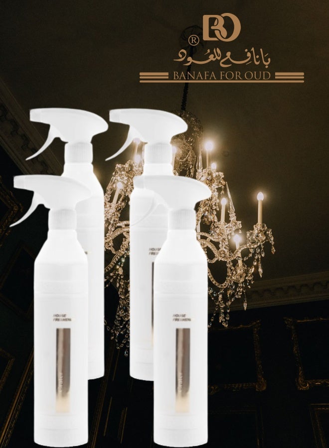 Banafa 4 Pieces Carter Air Freshener 500ML - Image 1