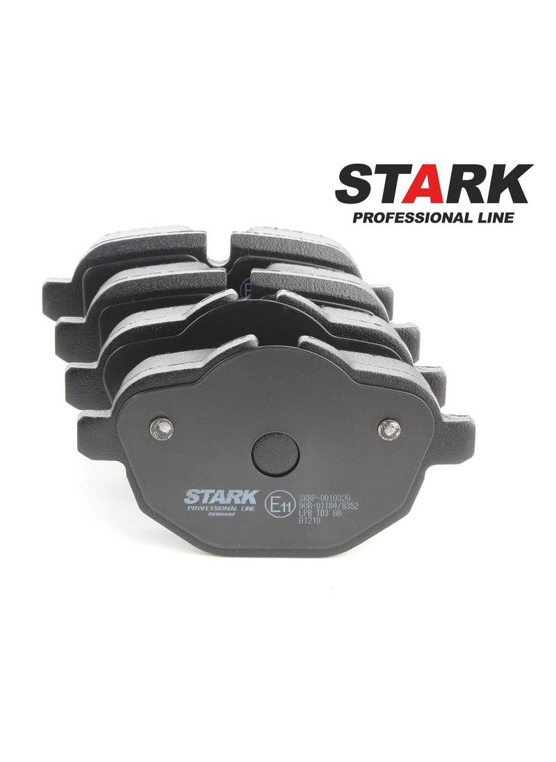 Stark STARK - BRAKE PAD SET (REAR) FOR BMW - 34216862202 / 34216796741 / 34216885451 / 34212456869 / 34212449289 / 34216788284 / 34212449288 / 34206877648 / 34216892641 / 34216798193 / 34206879857 / 34216885452 / 34216870558 / 34212788284 / 34216861543 / 34216870565  - Image 1