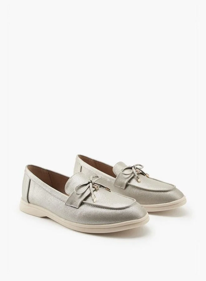 فلورا بيلا من شو إكسبرس حذاء لوفر سهل الارتداء بفيونكة