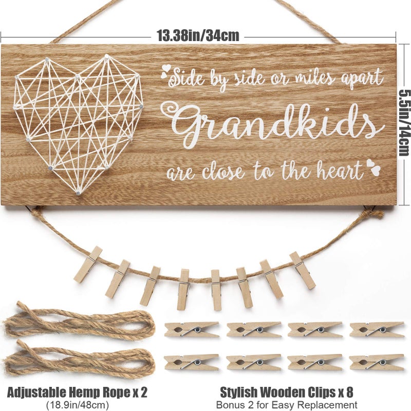Asoulin Best Grandma Gifts Christmas Gifts for Grandma Picture Frame  Nana Birthday Gifts for Grandma from Grandchildren Granddaughter Grandson  Grandkids Photo Holder Grandpa Gigi Nana Gifts for Thanksgiving - Image 5