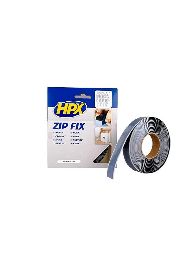 HPX Self-adhesive Velcro Tape Hook (20mm X 5m) - Image 2