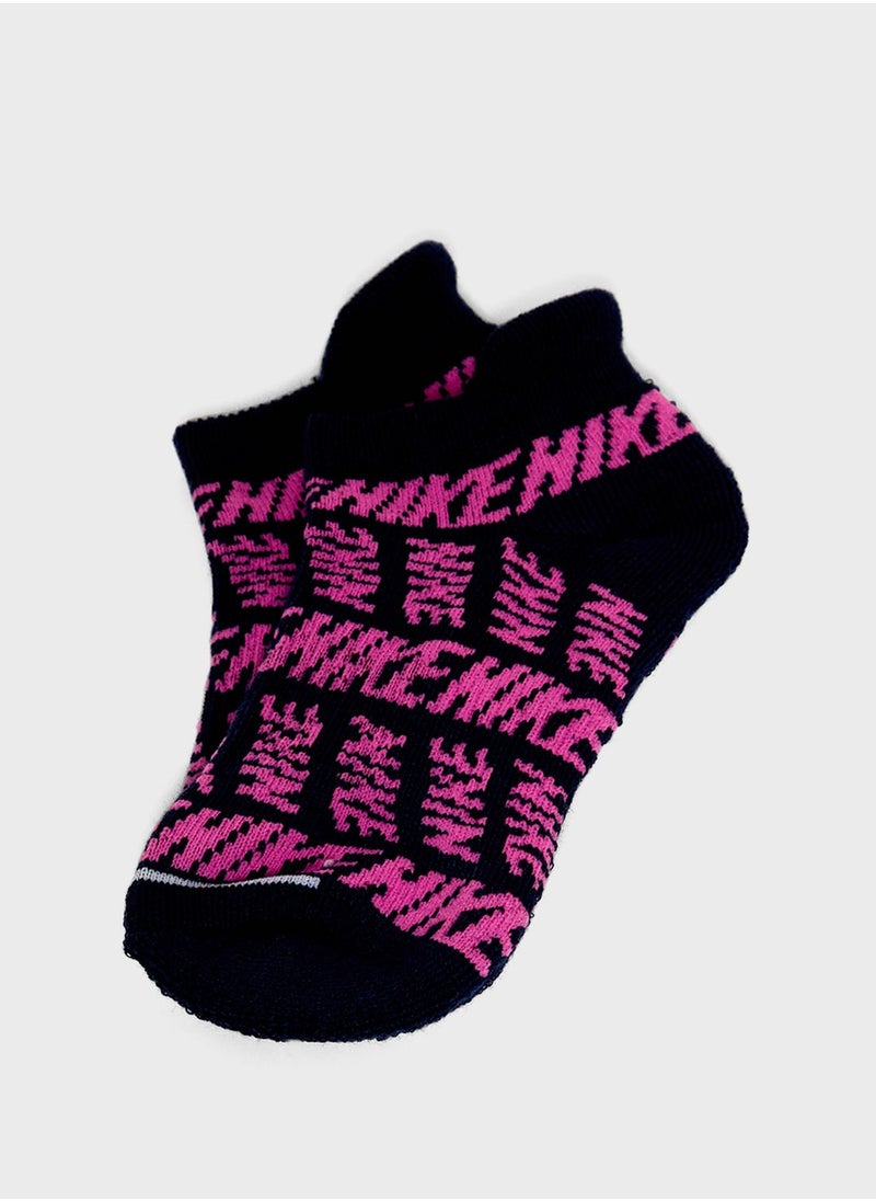 Nike - Kids 6 Pack Block Pull On Socks - Image 1