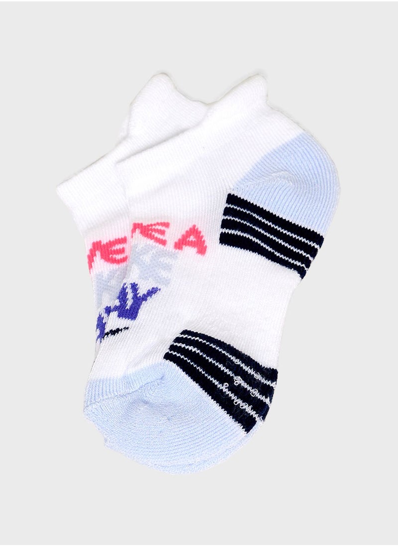 Nike - Kids 6 Pack Block Pull On Socks - Image 1