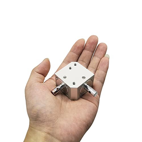 PGFUN 1:1 Right Angle Tapered Bevel Gearbox Mini 1 Module 20 Teeth 90° Angle Drive Steering Gear Device Simple Mechanical DIY Module with 8mm Shaft - Image 5