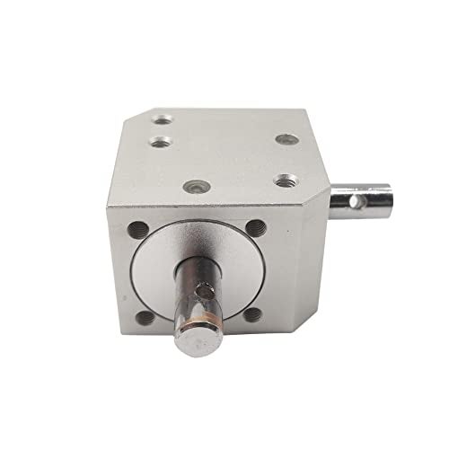 PGFUN 1:1 Right Angle Tapered Bevel Gearbox Mini 1 Module 20 Teeth 90° Angle Drive Steering Gear Device Simple Mechanical DIY Module with 8mm Shaft - Image 2