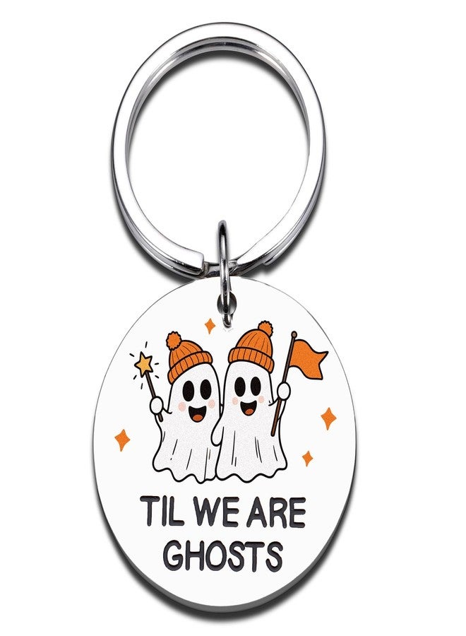 TI-EDC Halloween Boo Basket Stuffers for Couples Boyfriend, Spooky Basket Keychain for Women, Fall Gifts for Him Her (style 1) - Image 1