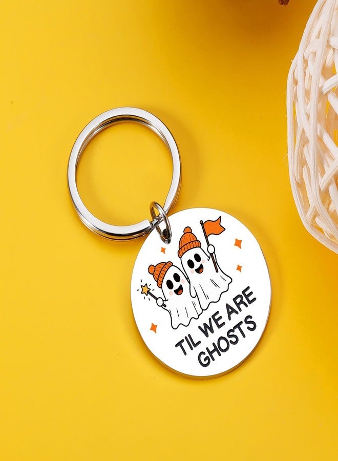 TI-EDC Halloween Boo Basket Stuffers for Couples Boyfriend, Spooky Basket Keychain for Women, Fall Gifts for Him Her (style 1) - Image 4