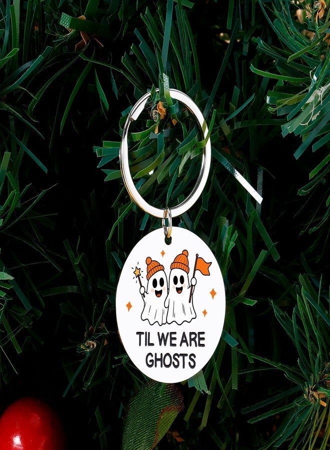 TI-EDC Halloween Boo Basket Stuffers for Couples Boyfriend, Spooky Basket Keychain for Women, Fall Gifts for Him Her (style 1) - Image 5