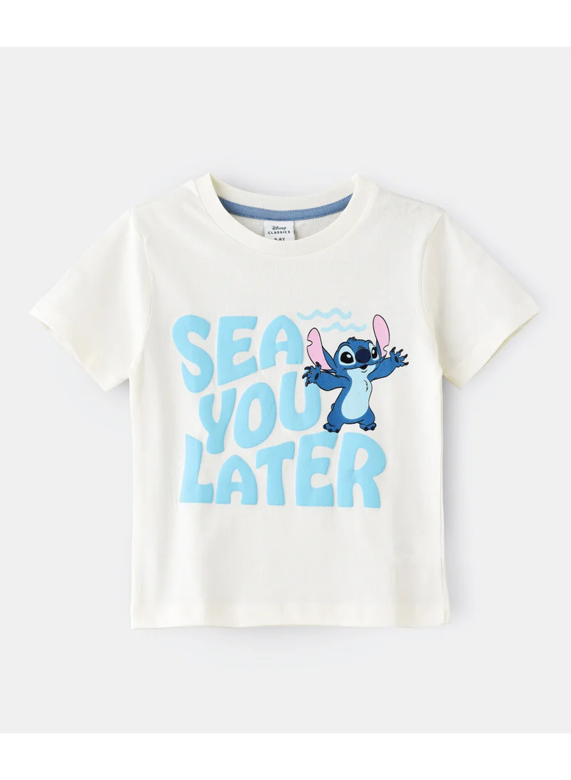 ديزني Disney Tshirt for Boys | Casual Wear with Cotton Jersey Fabric | Regular Length
