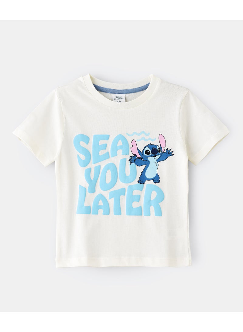 Disney Disney Tshirt for Boys | Casual Wear with Cotton Jersey Fabric | Regular Length - Image 1