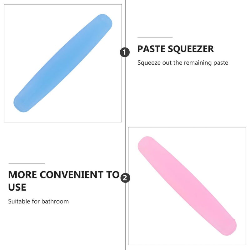 10pcs Manual Toothpaste Tube Squeezer Luminous Extruder Tool for Daily Oral Care - Image 4