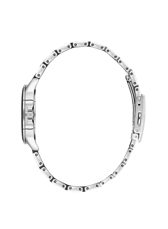 بيفرلي هيلز بولو كلوب Polo Club Women's Watch, Analog Display and Metal Strap - BP3602C.350, Silver