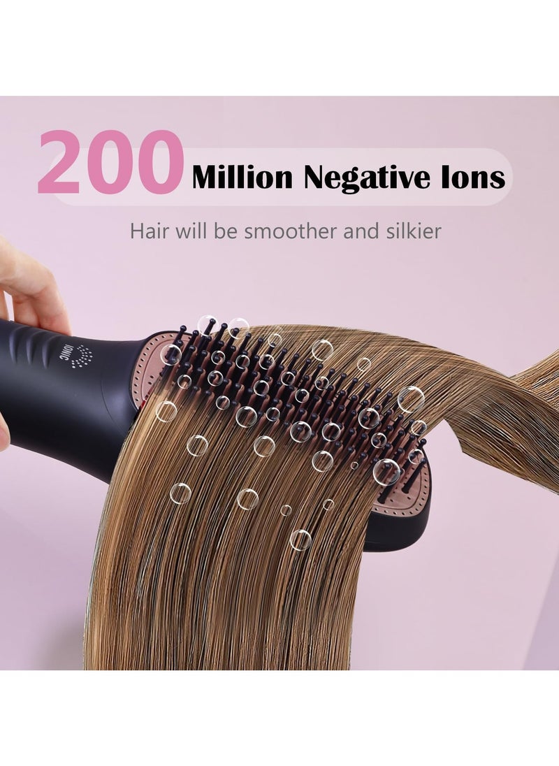 3 in 1 Hair Dryer Brush Professional 1200W Powerful Ceramic Tourmaline 3 Heat/2 Speed Settings One Step Hair Dryer and Styler