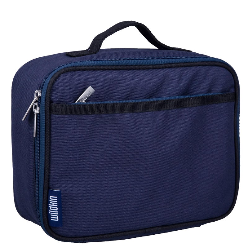 Wildkin Kids Insulated Lunch Box Durable and Reusable for School Travel Whale Blue - Image 2