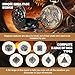 Banloga DD Dice Set7PCS Metal Dice for Dungeons and DragonsMini Dice Set with Pocket Watch CaseRole Playing Board Games Accessories Dragon Black - Image 4