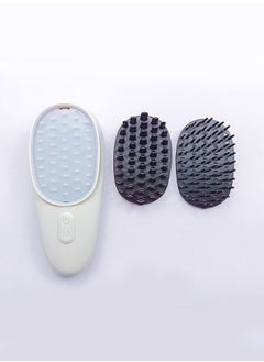General Electric massage comb home red and blue light vibration color bald scalp care hair salon head massage instrument  - Image 3