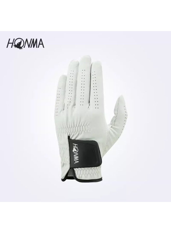 Honma Casual Comfortable Stretch Bionic Sheepskin Gloves Gc13225 White 23cm - Image 3