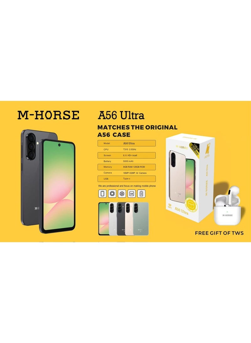 M-HORSE A56 Ultra (8GB RAM, 128GB storage 6.6-inch - Image 4