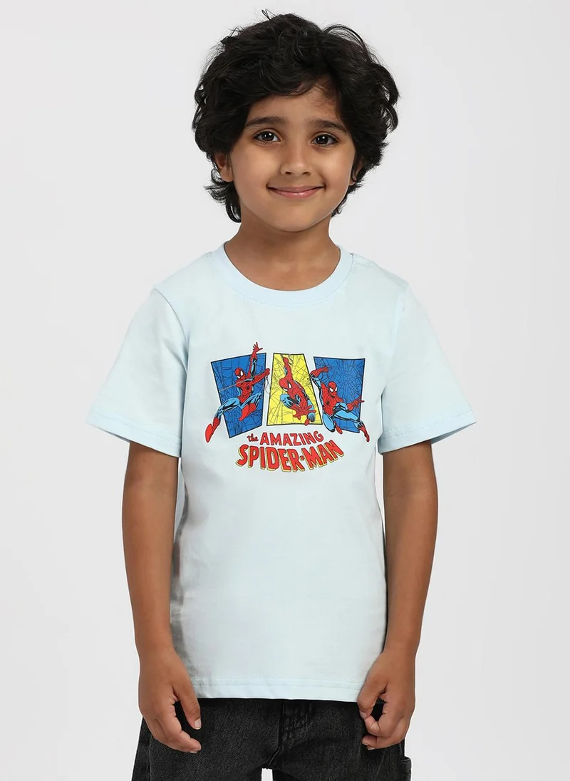نوتيناتي Nautinati Girls' Elsa and Anna Graphic Print Top with Layered Skirt
