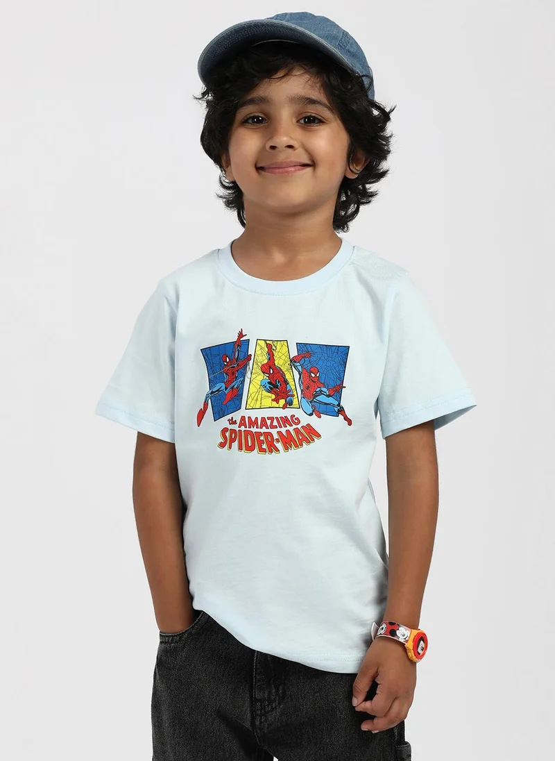 نوتيناتي Nautinati Girls' Elsa and Anna Graphic Print Top with Layered Skirt
