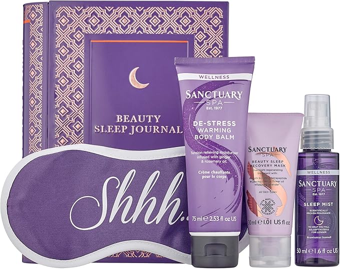 Sanctuary Spa Wellness Pillow Pack Vegan Gift For Women Birthday Gift Self Care Gift Womens Gift Sets - Image 1