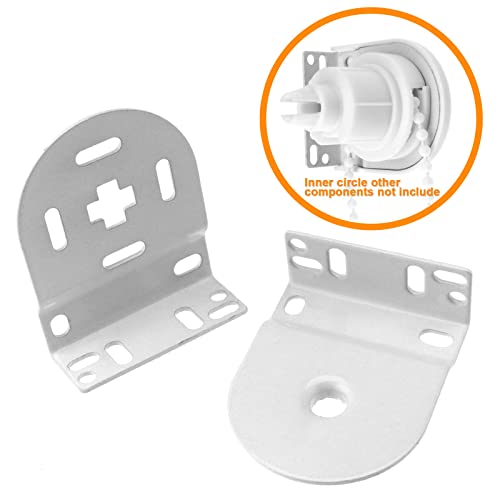 Sing F LTD Heavy Duty White Roller Blind Repair Kit Bracket Professional Compatible with Spares - Image 4