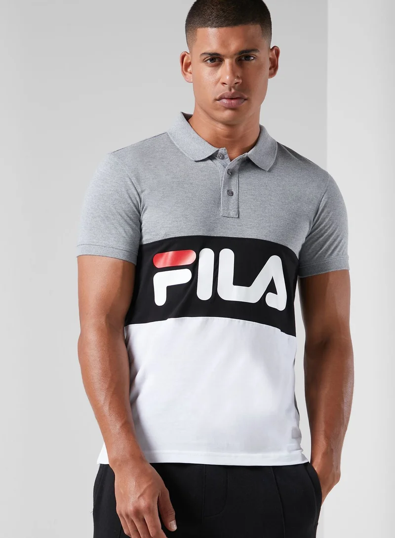 FILA Robbie Colour Block Polo
