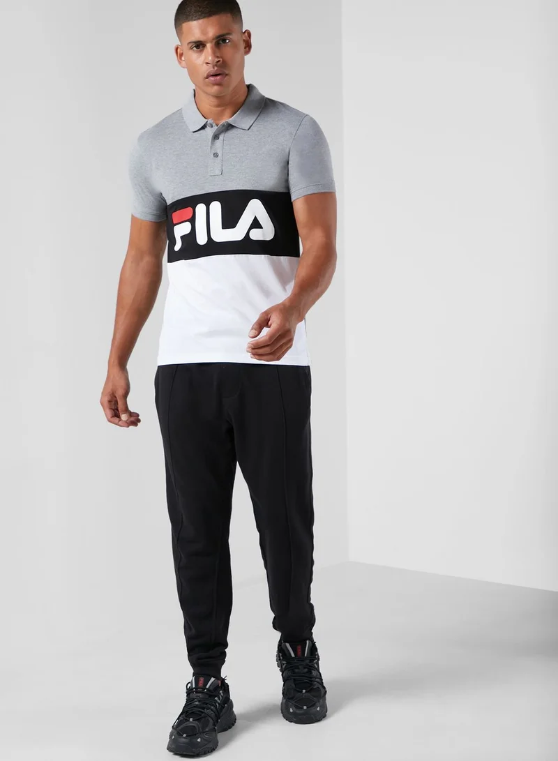FILA Robbie Colour Block Polo