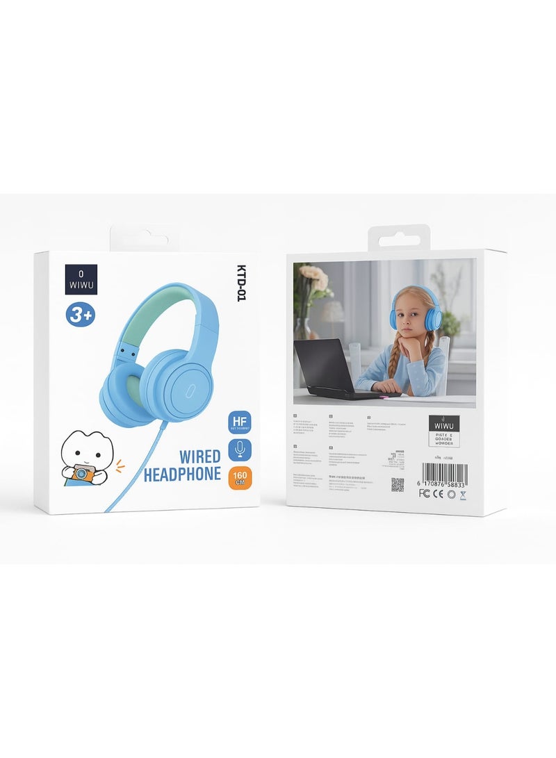 WiWU KTD-01 Wired Headphone for Kids - Image 4