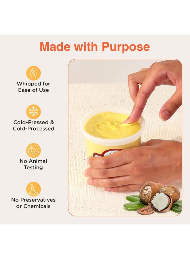 SoShea Whipped Shea Butter Unscented Ivory Original 12.75oz / 361g - Nourishes, Moisturizes & Renews | 100% African Pure Shea Butter | No Dyes & Parabens | Vegan - Image 4